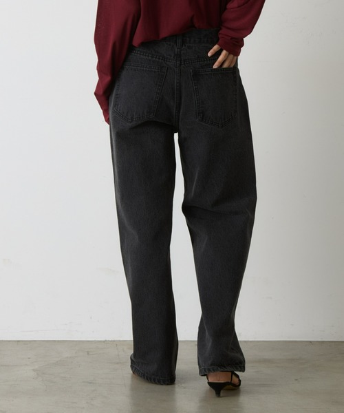 「CIAOPANIC TYPY」 デニムパンツ LARGE ブラック レディース_画像5