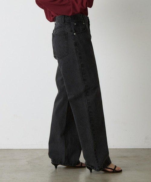 「CIAOPANIC TYPY」 デニムパンツ LARGE ブラック レディース_画像6