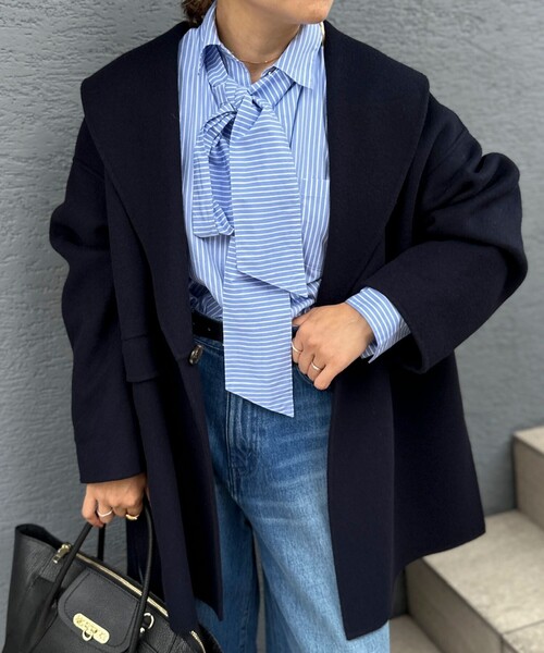 「NOLLEY'S Sophi」 ダッフルコート 36 ベージュ レディース_画像4