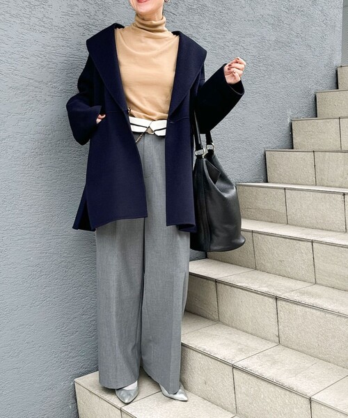 「NOLLEY'S Sophi」 ダッフルコート 36 ベージュ レディース_画像7