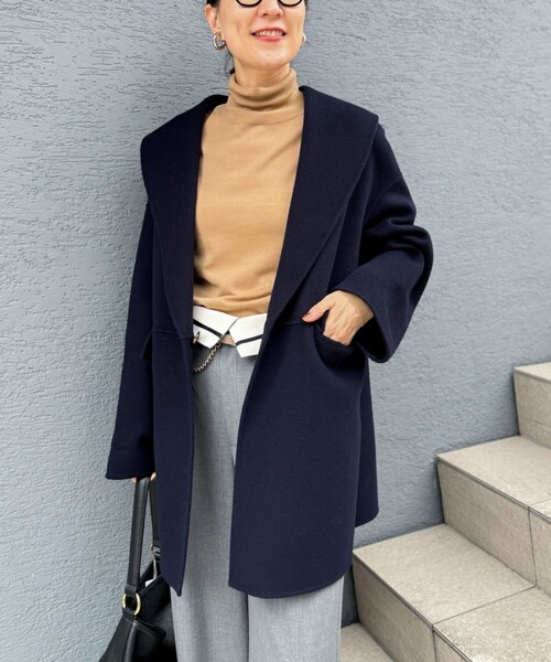 「NOLLEY'S Sophi」 ダッフルコート 36 ベージュ レディース_画像9