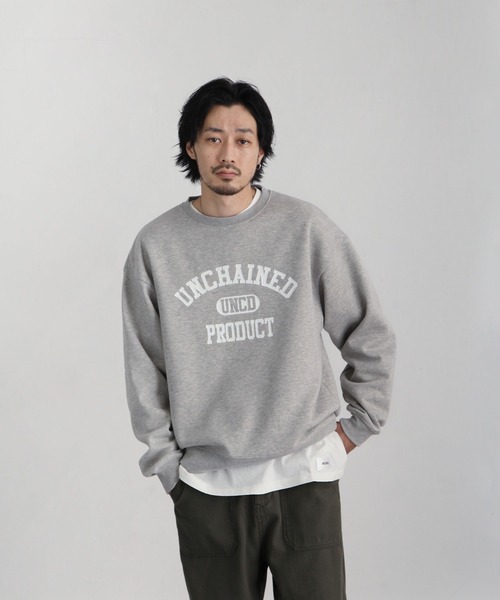 「UNCORD」 長袖Tシャツ X-LARGE グレー メンズ_画像8