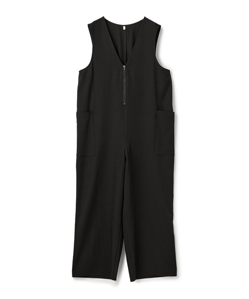 anyfee サロペット オーバーオール 「anyfee/大きいサイズ」フロント