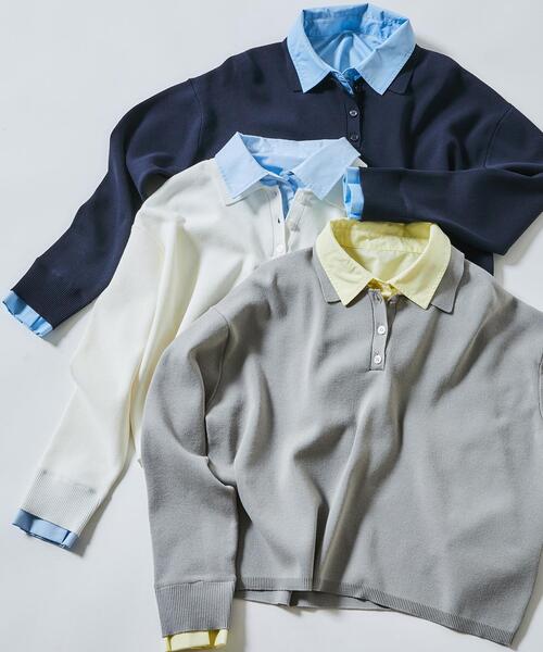 オーバーシャツニット Next：日本 ブラック - Tommy Hilfiger ニットオーバーシャツ from