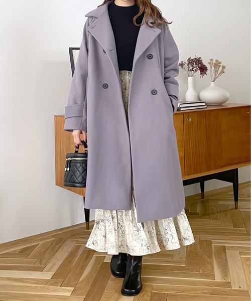 「mysty woman」 ロングスカート FREE ブラック レディース_画像3