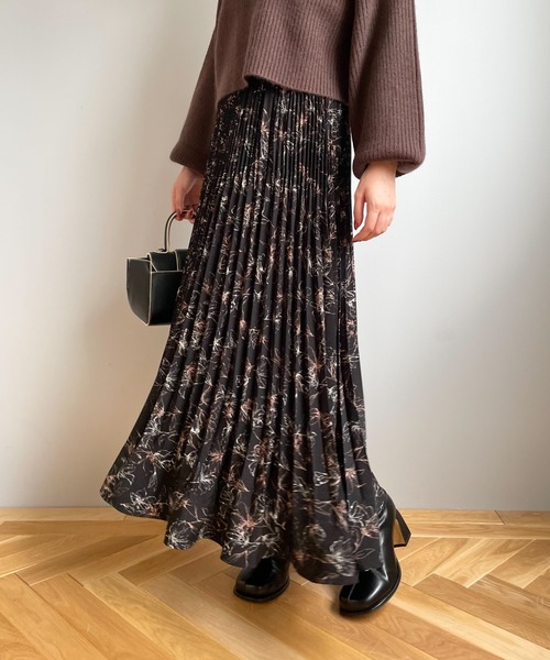 「mysty woman」 ロングスカート FREE ブラック レディース_画像5