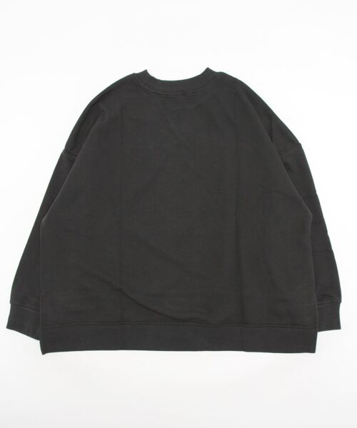 「and it_」 スウェットカットソー M-L グレイッシュベージュ レディース_画像5