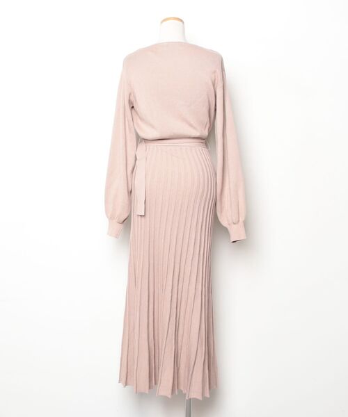 「dazzlin」 ニットワンピース - ピンク レディース_画像2