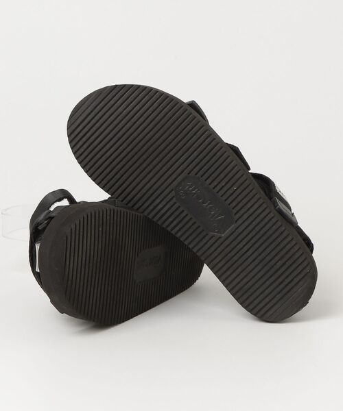 SUICOKE ブラック サンダル suicoke（スイコック） フラットサンダル 24cm ブラック レディース