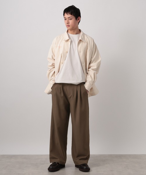 BAYFLOW（ベイフロー） スラックス 「WEB限定」セミワイドスラックス