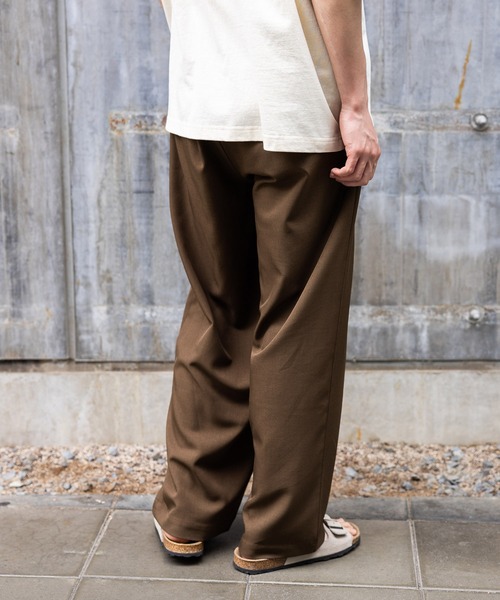 BAYFLOW（ベイフロー） ワイドパンツ スラックス 「WEB限定