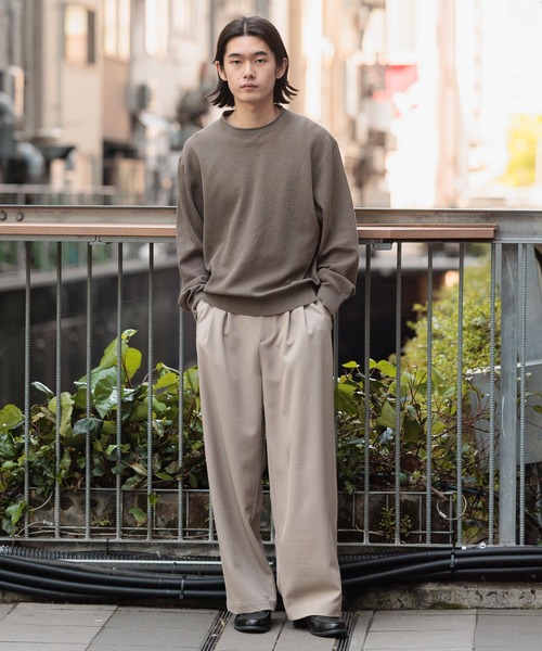 BAYFLOW（ベイフロー） スラックス 「WEB限定」セミワイドスラックス