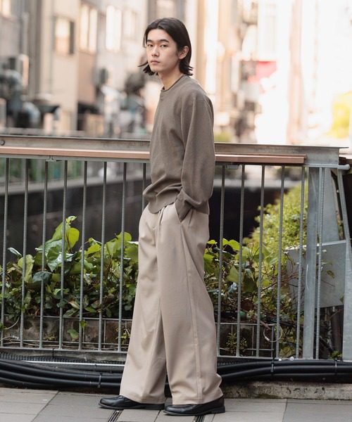 BAYFLOW（ベイフロー） スラックス 「WEB限定」セミワイドスラックス