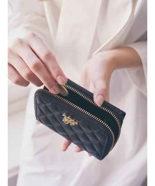 メゾンドフルール　財布 いちご柄ウォレット（財布）｜Maison de FLEUR（メゾンドフルール）の