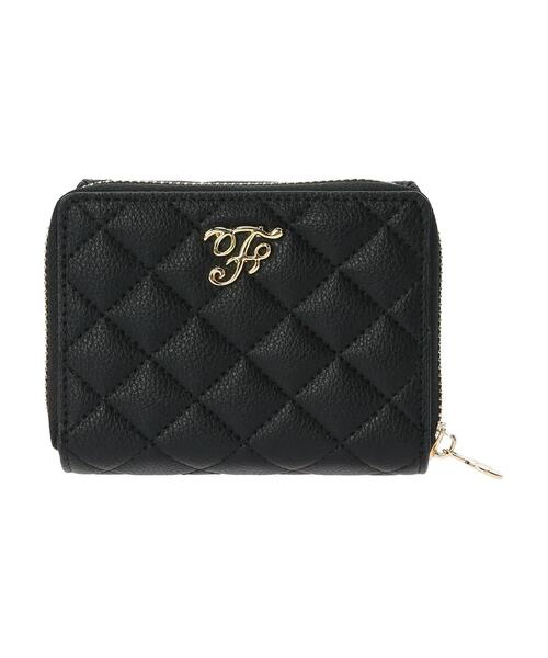 新品未使用 Maison de FLEUR 財布 ウォレット（黒） メゾン ド フルール Maison de FLEUR カラーモノグラムウォレット