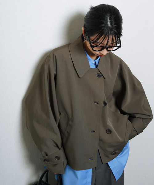 メゾンドドルチェ　ブルゾン 新品】 maison de Dolce / メゾンドドルチェ | glossy blouson