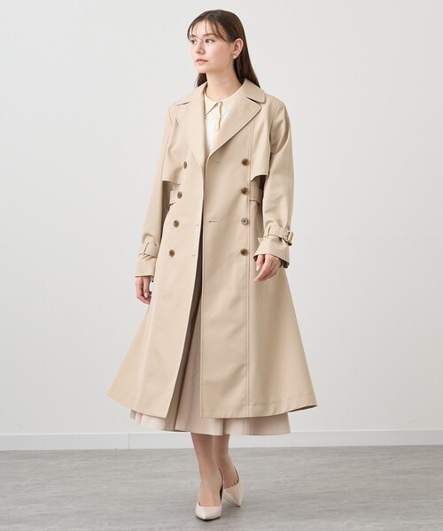 ANAYI（アナイ） トレンチコート 36 ベージュ レディース : ZOZOTOWN 