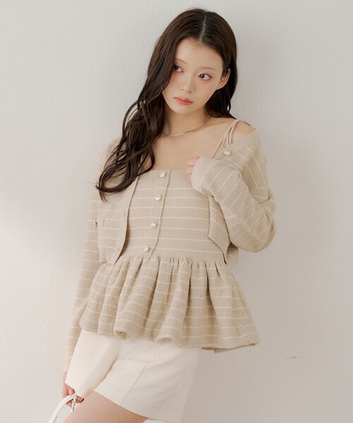 美品❤TO BE CHIC❤ニットチュニック❤長袖❤ベージュ❤バイカラー❤フリル 2026年最新】Yahoo!オークション -to be chic チュニックの中古品