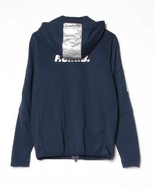 「F.C.R.B.」 ジップアップパーカー M ネイビー メンズの画像