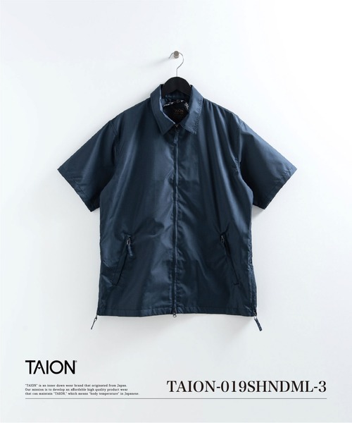 TAION（タイオン） シャツ 「」「ユニセックス」ノンダウン ミリタリー