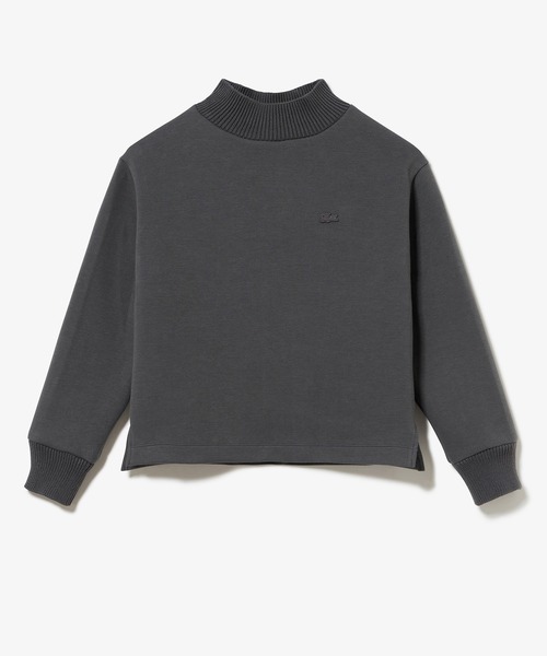 「LACOSTE」 スウェットカットソー 34 ダークブラウン レディース_6