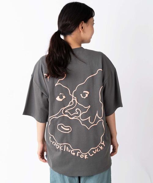 gym master（ジムマスター） tシャツ 7.4oz LOOKING FOR LUCKY ビッグ