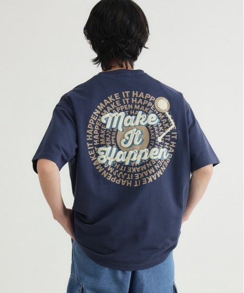 BACK NUMBER tシャツ 「BACK NUMBER」ミュージックロゴTシャツ (厚手T