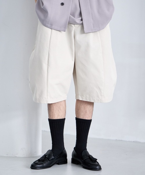 RAGEBLUE（レイジブルー） ワイドパンツ ハーフパンツ チノパン 短パン