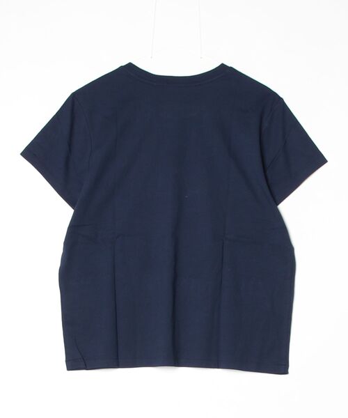 tシャツ クラシック フィット コットン ジャージー クルーネック Tシャツ レディースの画像