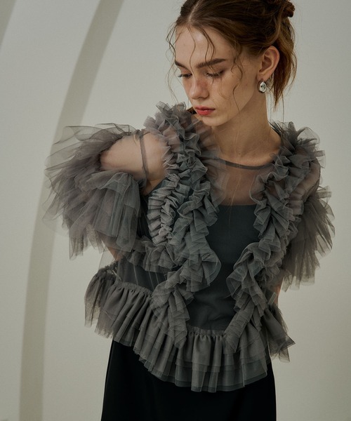 LE'RURE Fluffy tulle tops レディース : ZOZOTOWN Yahoo!店 - 通販