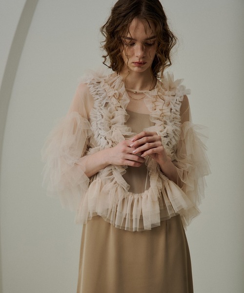 LE'RURE Fluffy tulle tops レディース : ZOZOTOWN Yahoo!店 - 通販