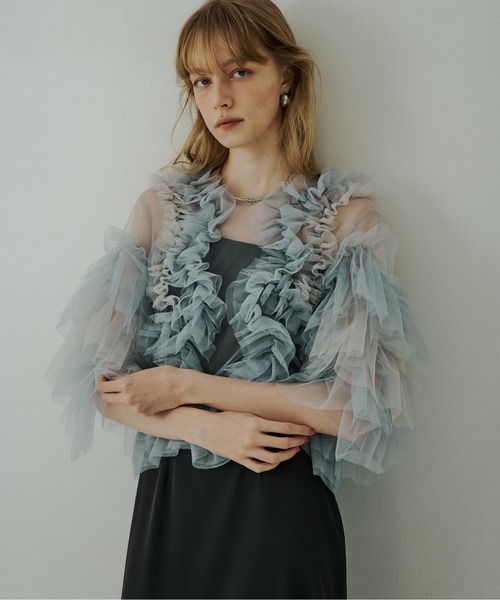 LE'RURE Fluffy tulle tops レディース : ZOZOTOWN Yahoo!店 - 通販