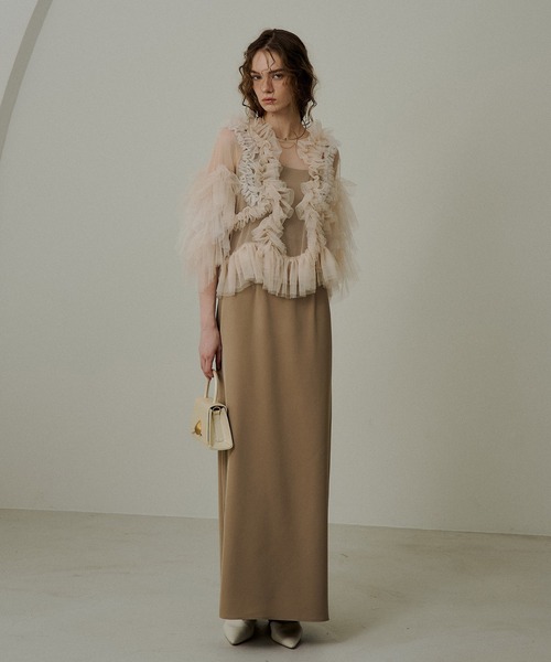 LE'RURE Fluffy tulle tops レディース : ZOZOTOWN Yahoo!店 - 通販