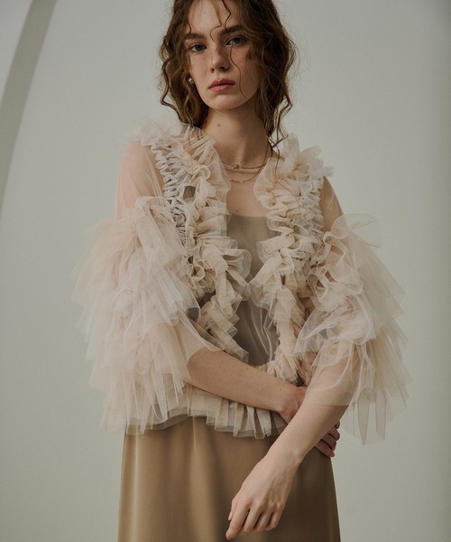 LE'RURE Fluffy tulle tops レディース : ZOZOTOWN Yahoo!店 - 通販