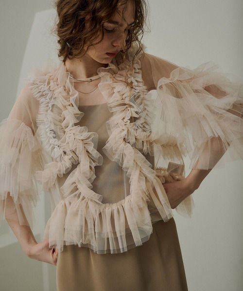 LE'RURE Fluffy tulle tops レディース : ZOZOTOWN Yahoo!店 - 通販