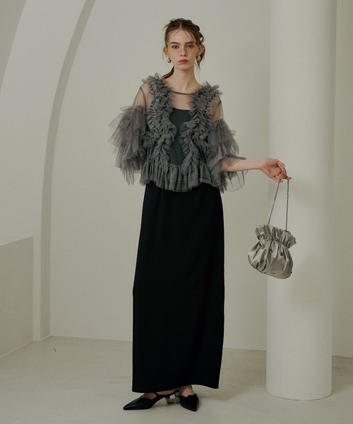 LE'RURE Fluffy tulle tops レディース : ZOZOTOWN Yahoo!店 - 通販