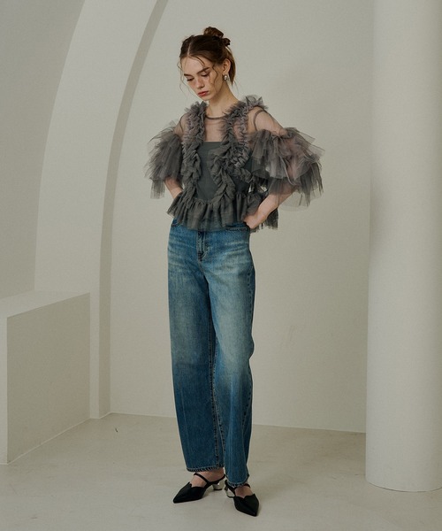 LE'RURE Fluffy tulle tops レディース : ZOZOTOWN Yahoo!店 - 通販