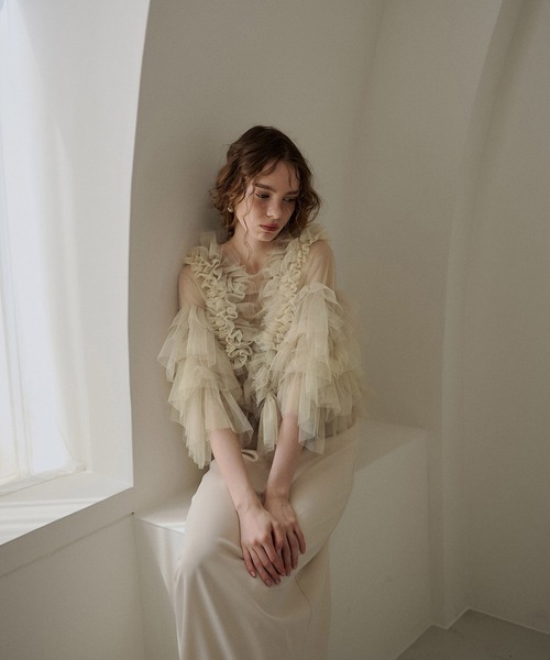 LE'RURE Fluffy tulle tops レディース : ZOZOTOWN Yahoo!店 - 通販