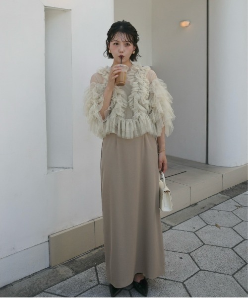 LE'RURE Fluffy tulle tops レディース : ZOZOTOWN Yahoo!店 - 通販
