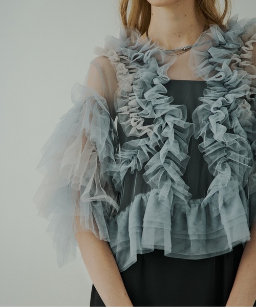 LE'RURE Fluffy tulle tops レディース : ZOZOTOWN Yahoo!店 - 通販