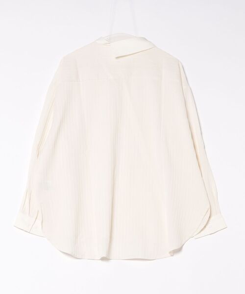 「antiqua」 長袖シャツ ONESIZE アイボリー レディース_画像2