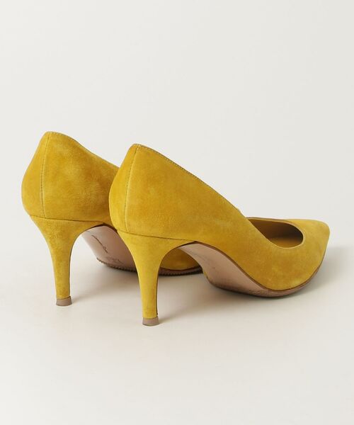 「Gianvito Rossi」 パンプス 36.5 イエロー レディース_画像2