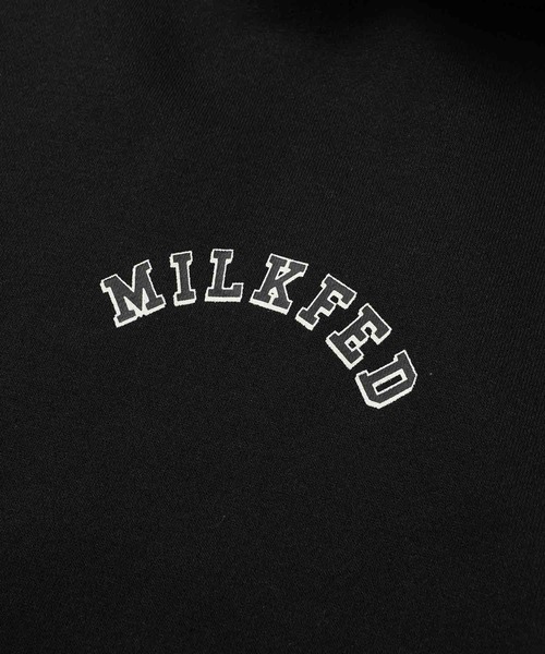 「MILKFED.」 プルオーバーパーカー M ブラック レディース_画像6