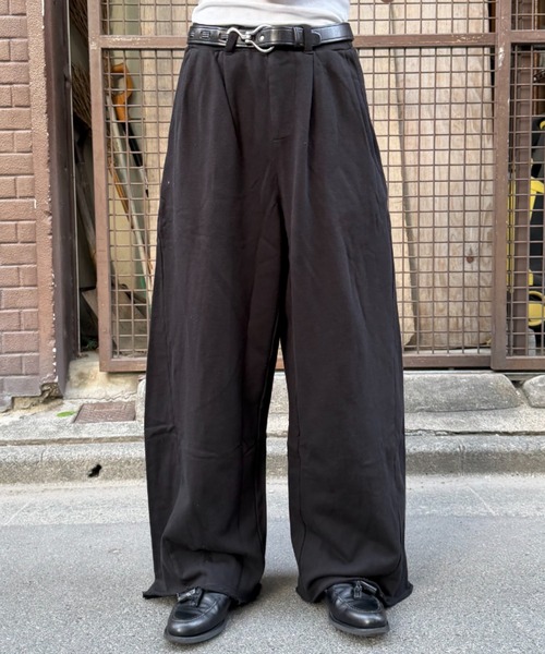 ワイドパンツ スウェットパンツ ジャージ 「インフルエンサー みずきち 