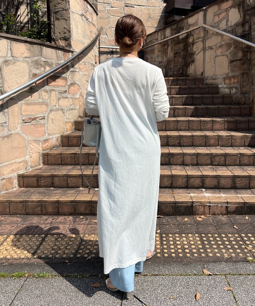 Cura Closet ワンピース 夏 「loverara.loverara コラボ」シアーハイ