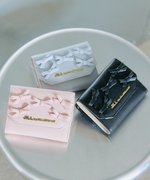 【新品】JILL by JILL STUART リボン ウォレット 3つ折り JILL by JILL STUART（ジルバイジルスチュアート） ミニ 財布 「RIBBON