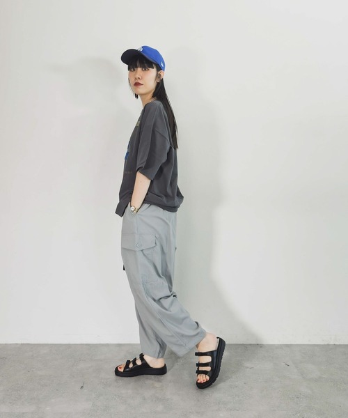 「niko and...」 カーゴパンツ LARGE グレー レディース_画像7