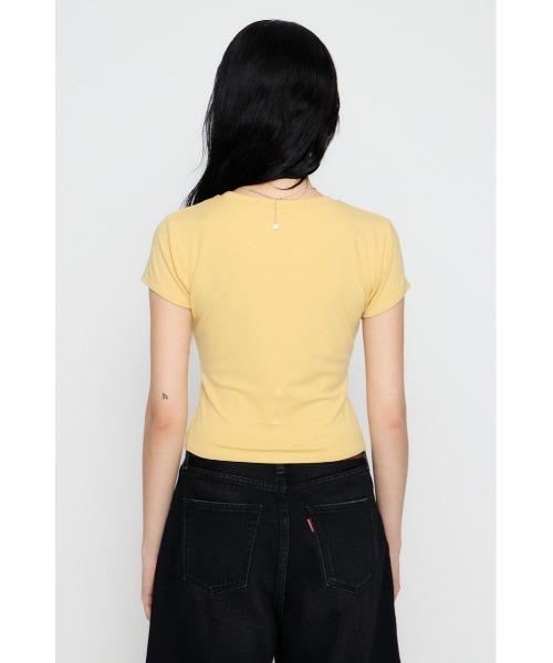 LAGUA GEM（ラグアジェム） tシャツ 半袖 PHOTO PRINT CUT Tシャツ