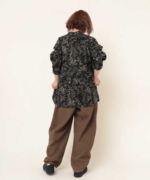 「RNA-N」 長袖ブラウス MEDIUM ベージュ レディース_画像5