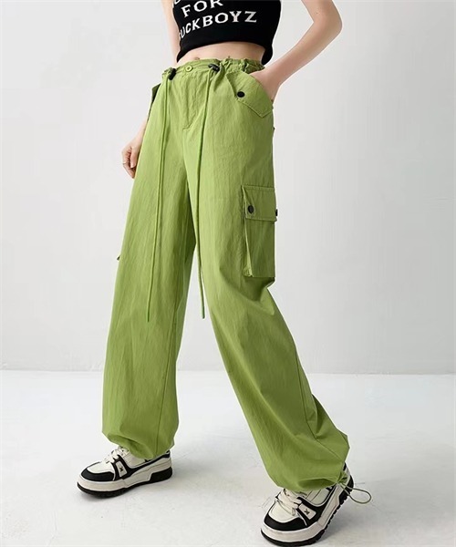 「Dream garden」 カーゴパンツ 2XL チェリーピンク レディース_画像5